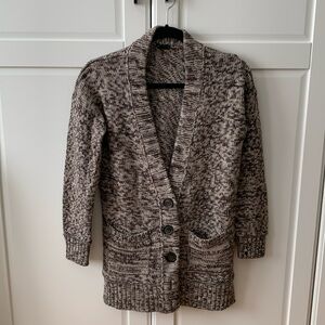 Club Monaco oversized knit cardigan